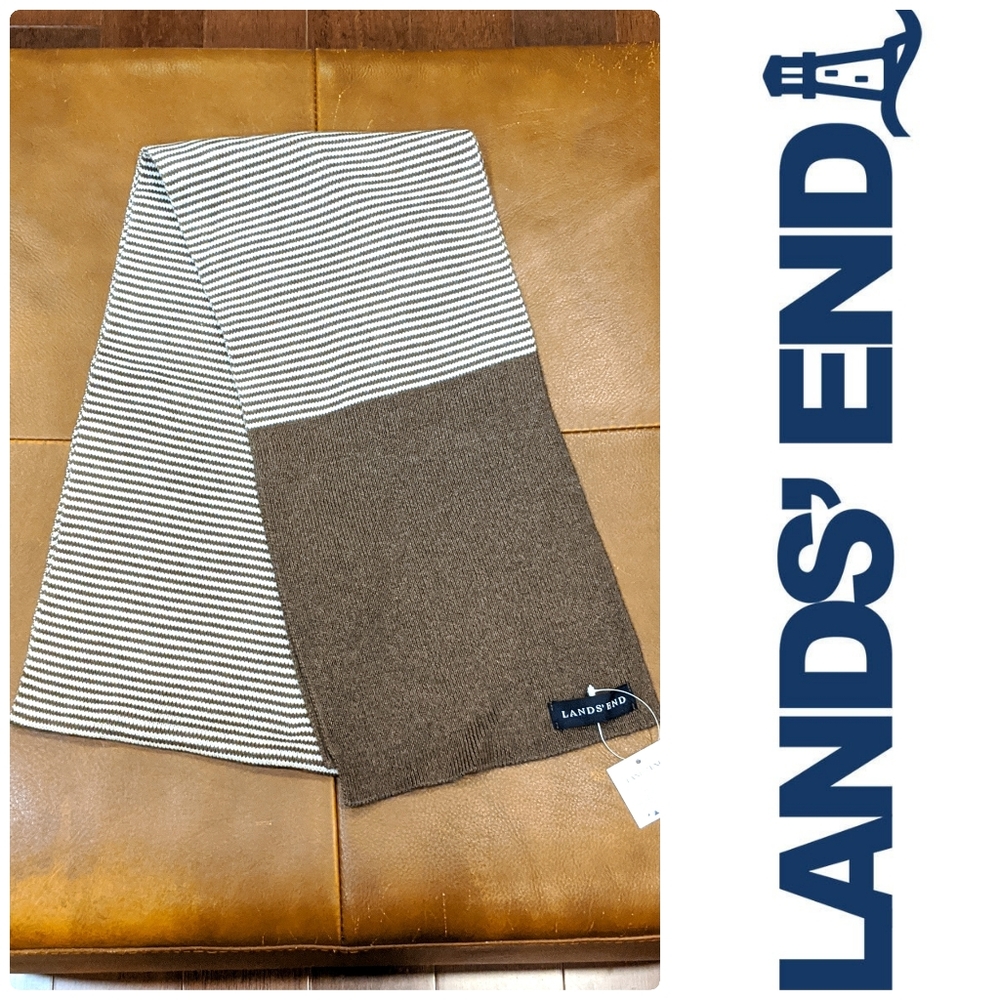 Lands' End Sweater Knit Scarf